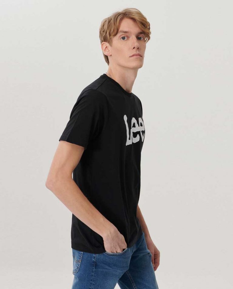 تی شرت مشکی مردانه لی (01)